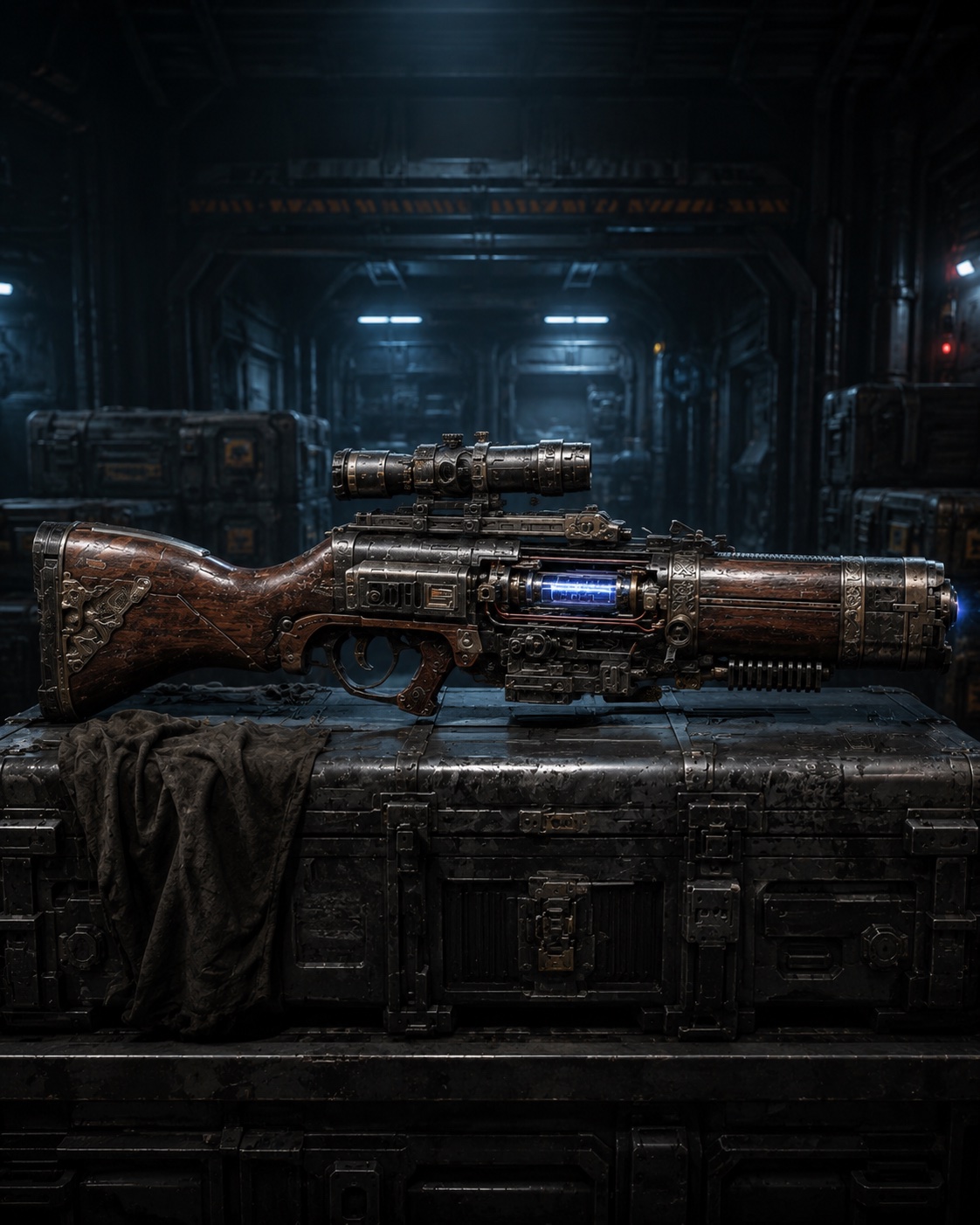 Short Plasma Carbine