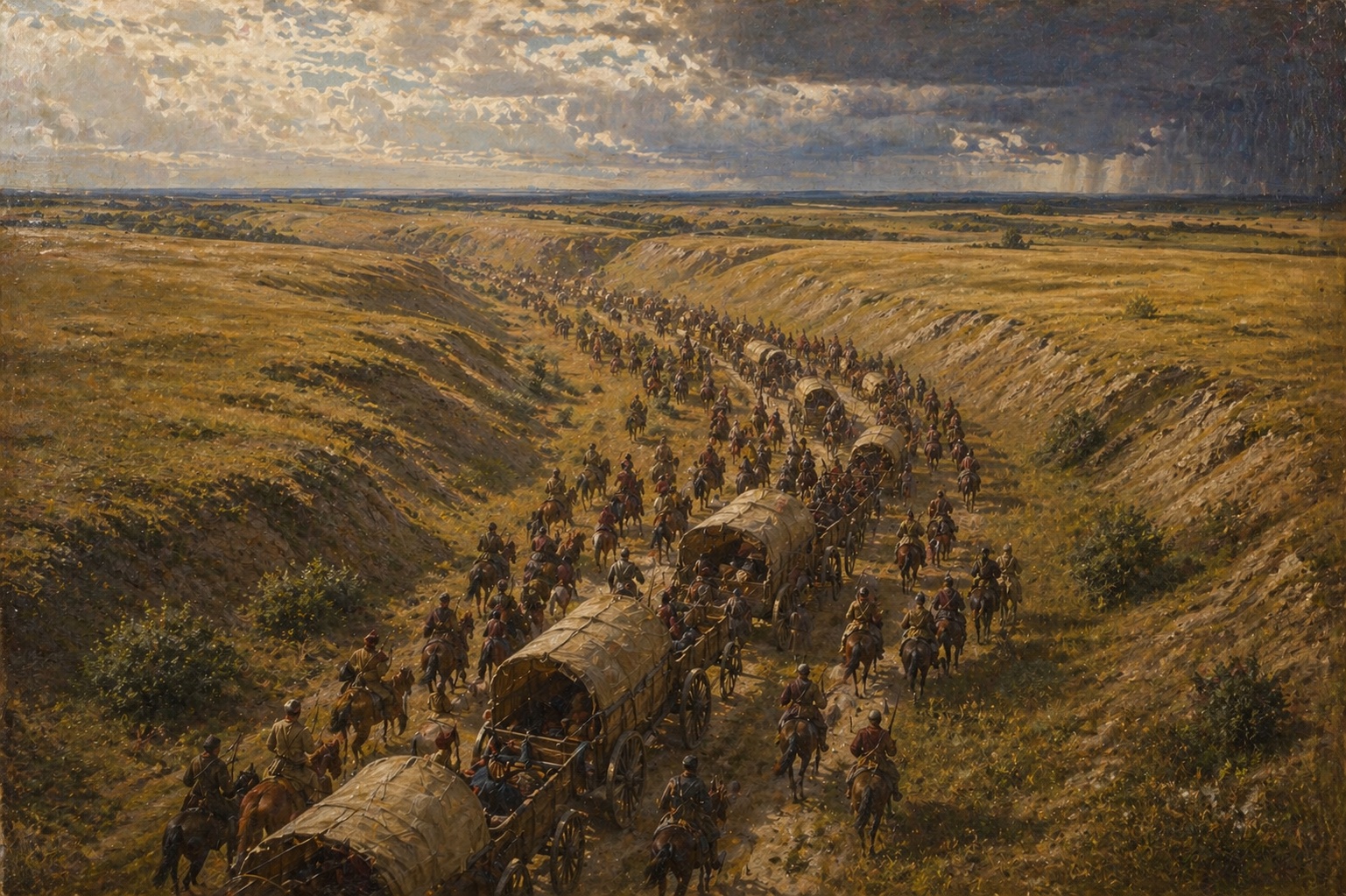 Departure of the Zaporizhians